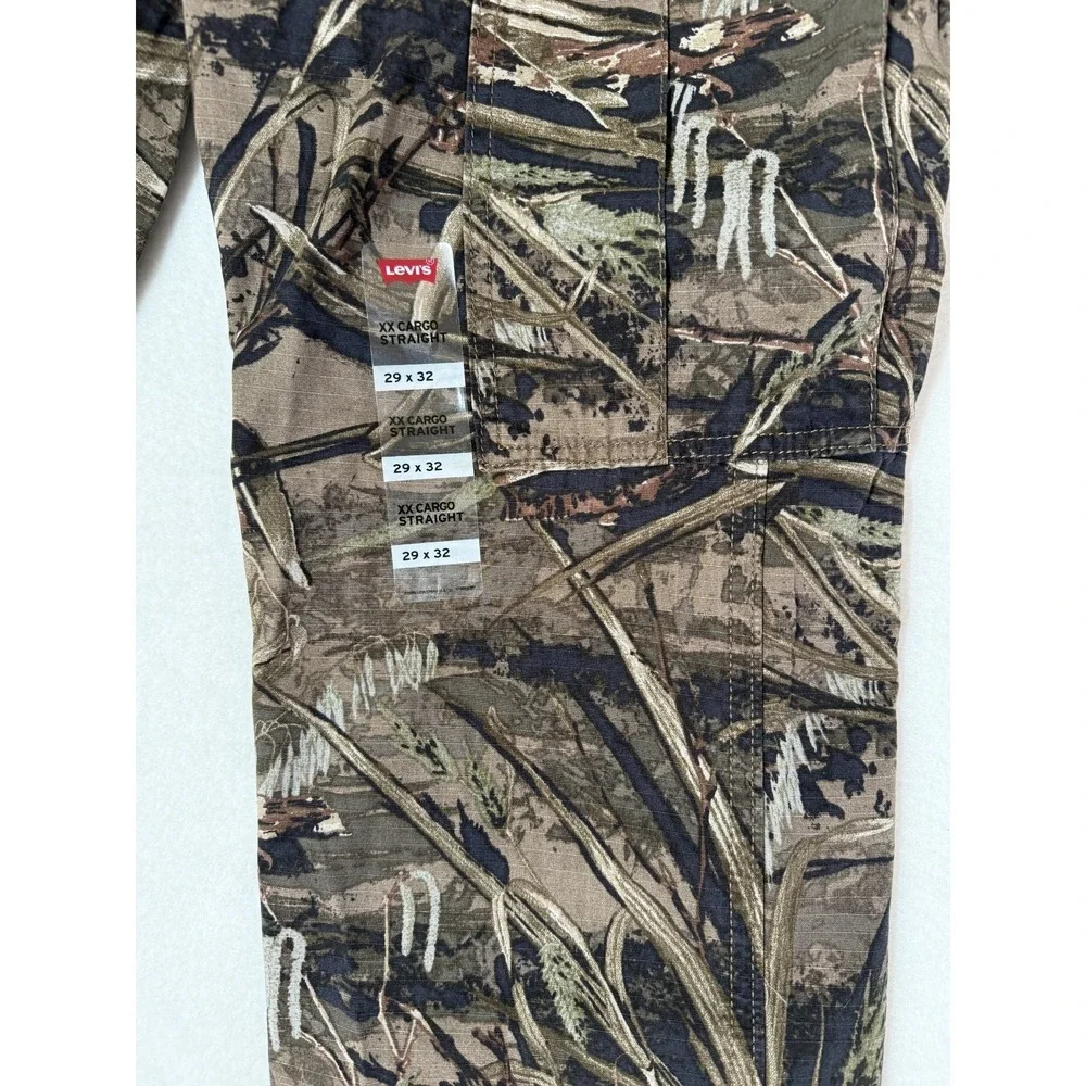 Levi's Men's XX Cargo Straight Leg‎ Relaxed Fit 100% Cotton Pants US Size 29x32